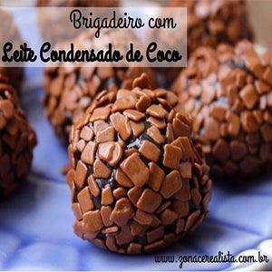 Brigadeiro com Leite Condensado de Coco