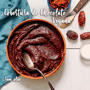 Cobertura de Chocolate Vegana - sem óleo! - Zona Cerealista Online