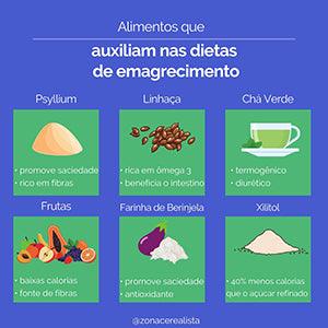 Alimentos que ajudam emagrecer - Zona Cerealista Online