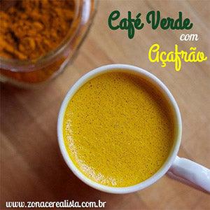 Café Verde com Açafrão