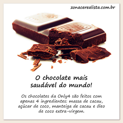 O CHOCOLATE MAIS SAUDÁVEL DO MUNDO! - Zona Cerealista Online