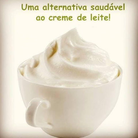 UM SUBSTITUTO SAUDÁVEL PARA O CREME DE LEITE! - Zona Cerealista Online