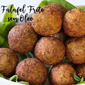 falafel frito sem óleo