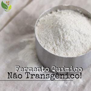 fermento químico não transgênico