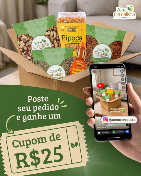 Promoção Postou, Ganhou! 📲🎁