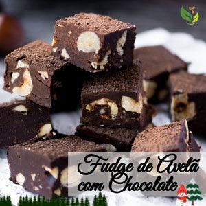 fudge de avelã