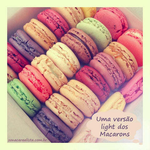 Um versão light dos glamourosos Macarons! - Zona Cerealista Online