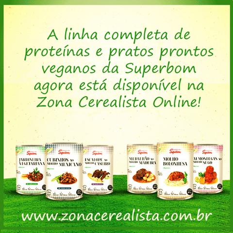 PRATOS VEGANOS SEMI-PRONTOS! - Zona Cerealista Online