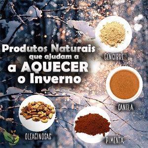 produtos naturais que ajudam a aquecer