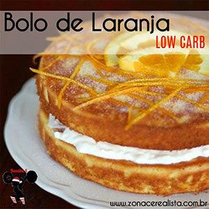 Bolo de Laranja Low Carb