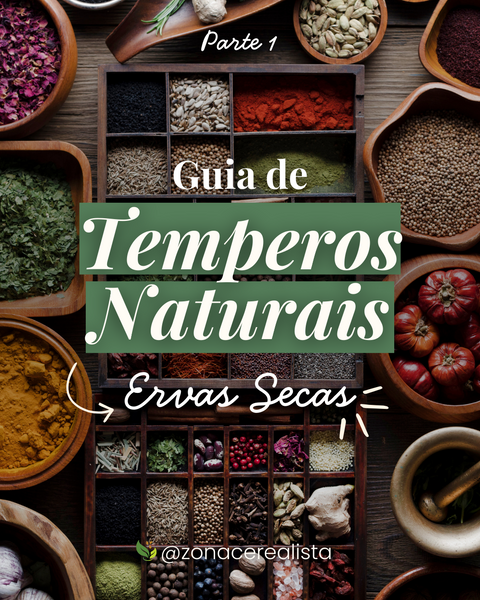 Guia de Temperos Naturais: Ervas Secas 🌿