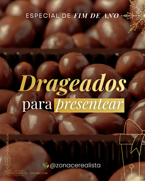 Drageados para presentear: Nuts, Frutas secas e Licor 🍫 🎁