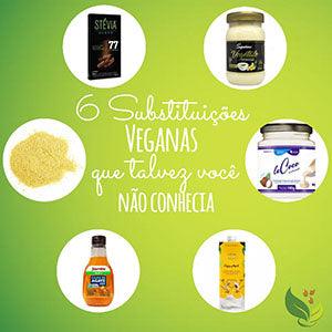 substituições veganas