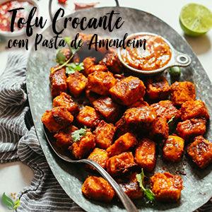 Tofu Crocante com Pasta de Amendoim - Zona Cerealista Online