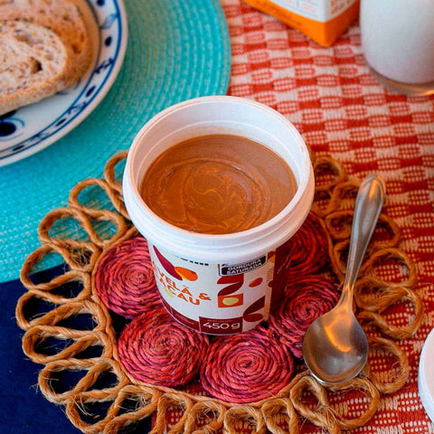 Pasta de Amendoim Integral com Avelã e Cacau Mandubim 450g