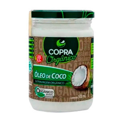Óleo de Coco Extra Virgem Orgânico Copra 500ml
