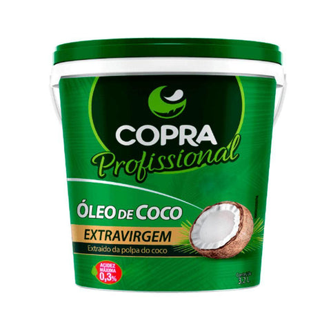 Óleo de Coco Extra-Virgem Copra (Galão 3.2 litros)
