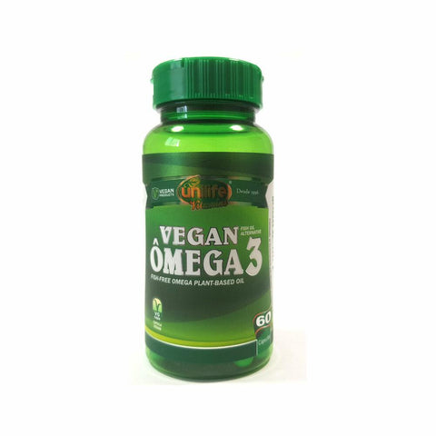 Ômega 3 Vegan Unilife - 60 Cápsulas