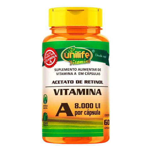 Vitamina A Unilife 60 Cápsulas