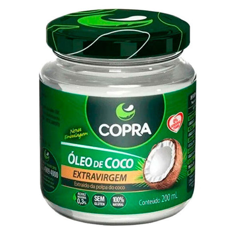 Óleo de Coco Extra-Virgem Copra 200ml