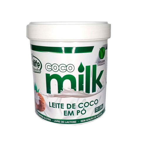 Coco Milk Leite de Coco em Pó 200g Unilife