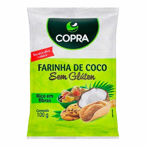 Farinha de Coco Sem Glúten Copra 100g
