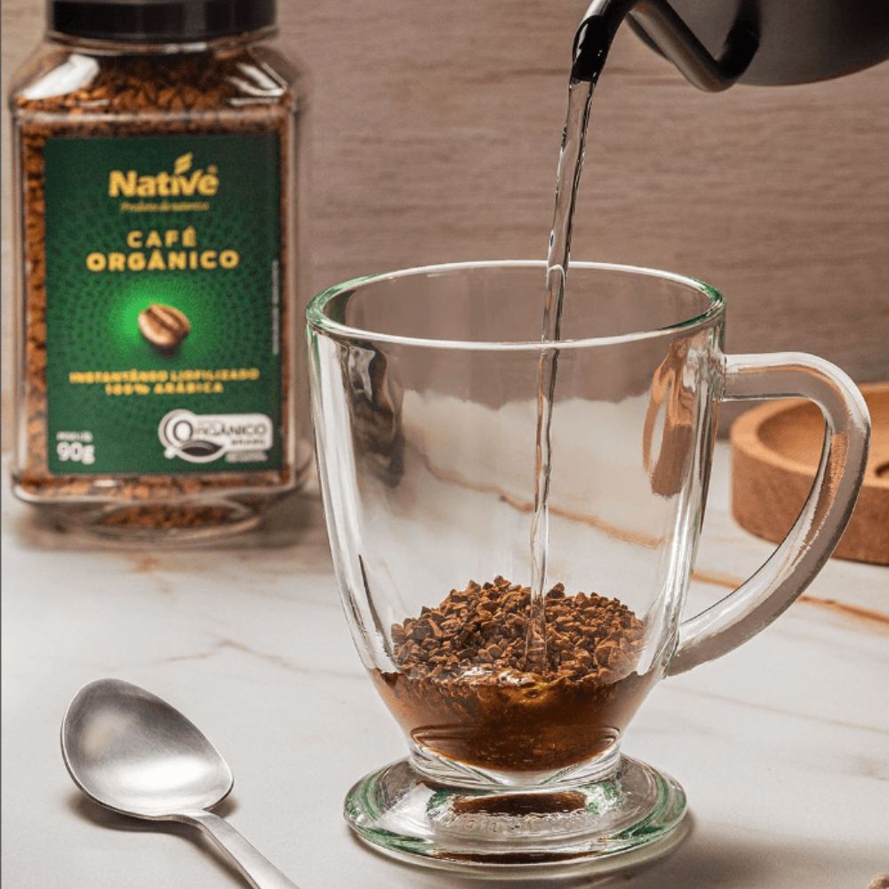Café Orgânico Liofilizado Native 90g – Zona Cerealista Online