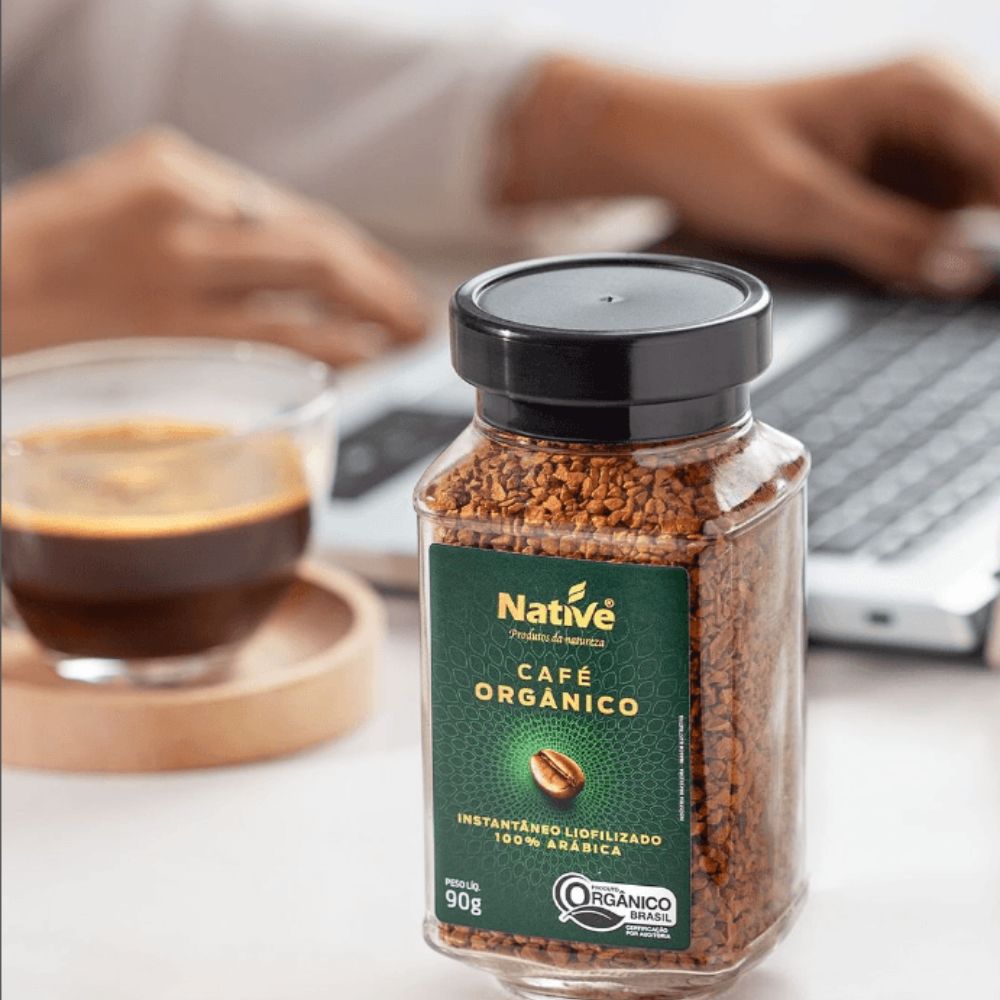 Café Orgânico Liofilizado Native 90g – Zona Cerealista Online