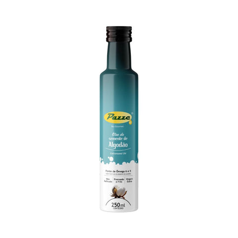 Óleo De Semente De Algodão Ômega 6 E 9 Pazze 250ml