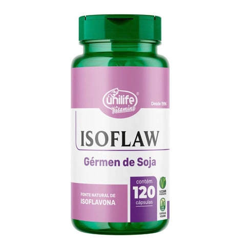 Gérmen De Soja Isoflaw - Unilife - 120 Cápsulas