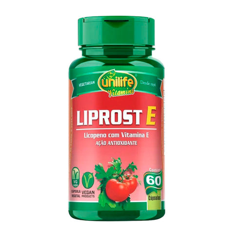 Licopeno Com Vitamina E Liprost - Unilife - 60 Cápsulas