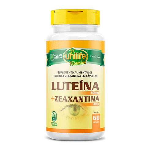 Luteína E Zeaxantina - Unilife - 60 Cápsulas