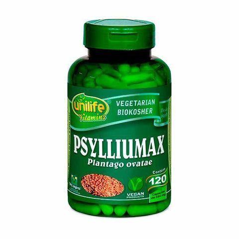 Psyllium Psylliumax - Unilife - 120 Cápsulas