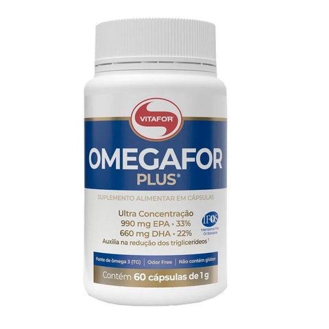 Ômega 3 Omegafor Plus - Vitafor - 60 Cápsulas