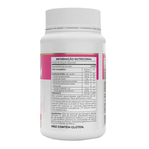 Óleo De Borragem E Prímula Boraprim - Vitafor - 60 Cápsulas