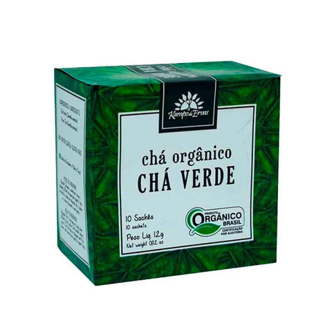 Chá Verde Orgânico Kampo de Ervas 10g