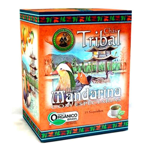 Chá Orgânico Misto de Mandarina com Especiarias Tribal 22,5g