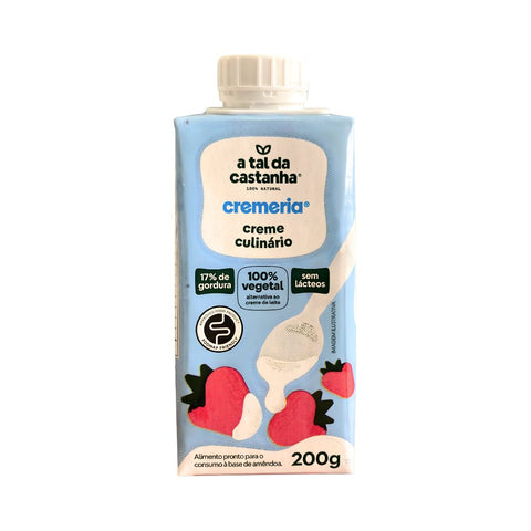 Creme Culinário Vegetal Cremeria a Tal da Castanha 200g