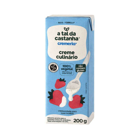 Creme Culinário Vegetal Cremeria a Tal da Castanha 200g
