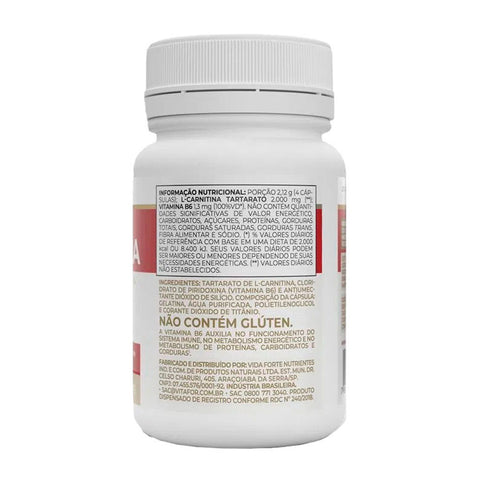 L-Carnitina Vitafor 60 Cápsulas