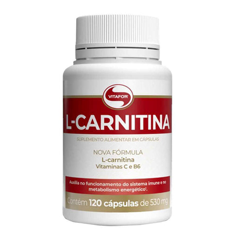 L-Carnitina Vitafor 120 Cápsulas