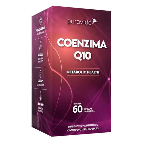 Coenzima Q10 Puravida  60 Cápsulas