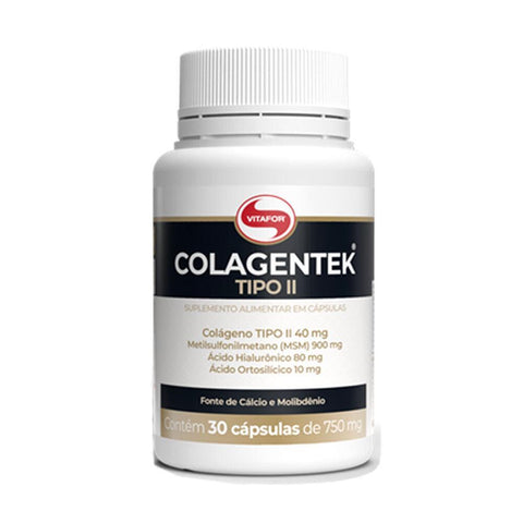 Colágeno Tipo II Colagentek Vitafor 30 Caps
