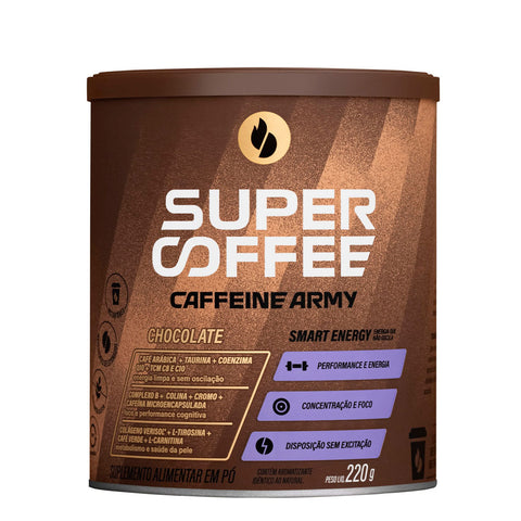 Supercoffee Chocolate Caffeine Army 220g