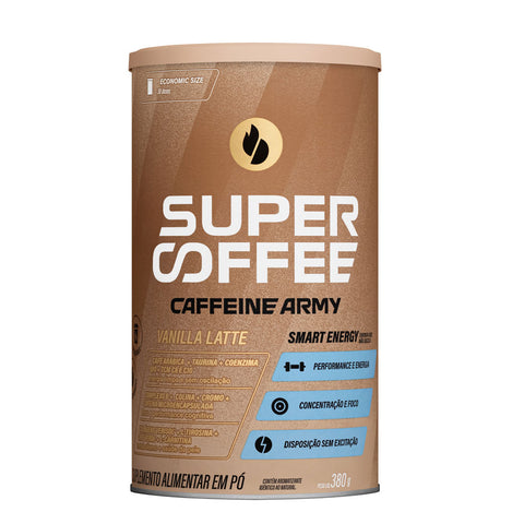 Supercoffee Vanilla Latte Caffeine Army 380g
