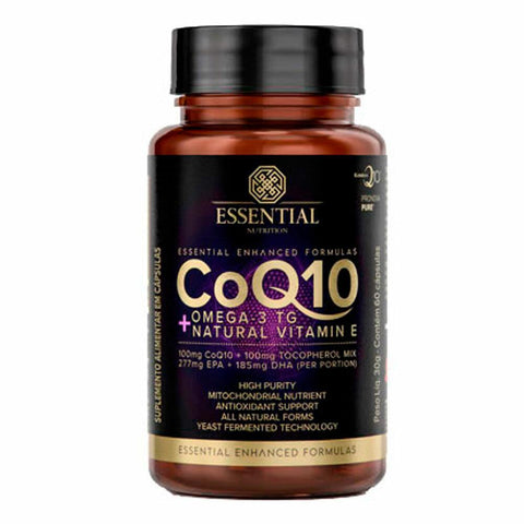 Coenzima Q10 COQ10 Essential Nutrition 60caps