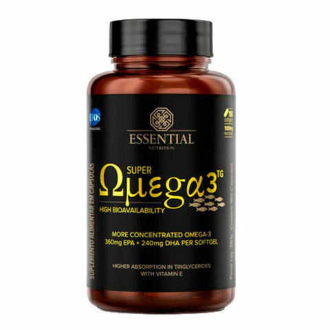 Super Ômega-3 TG Essential Nutrition 180 caps