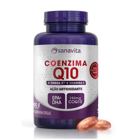 Coenzima Q10 Sanavita 60 cápsulas