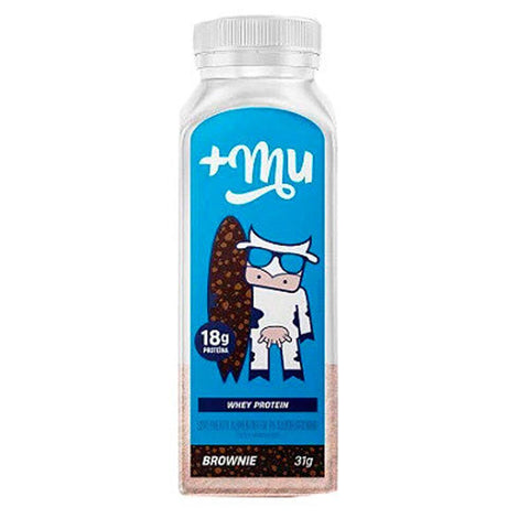 Whey Protein Concentrado Brownie Garrafinha +Mu 31g
