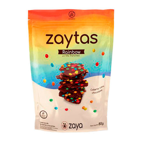 Zaytas Rainbow com Chocolate Zaya 80g